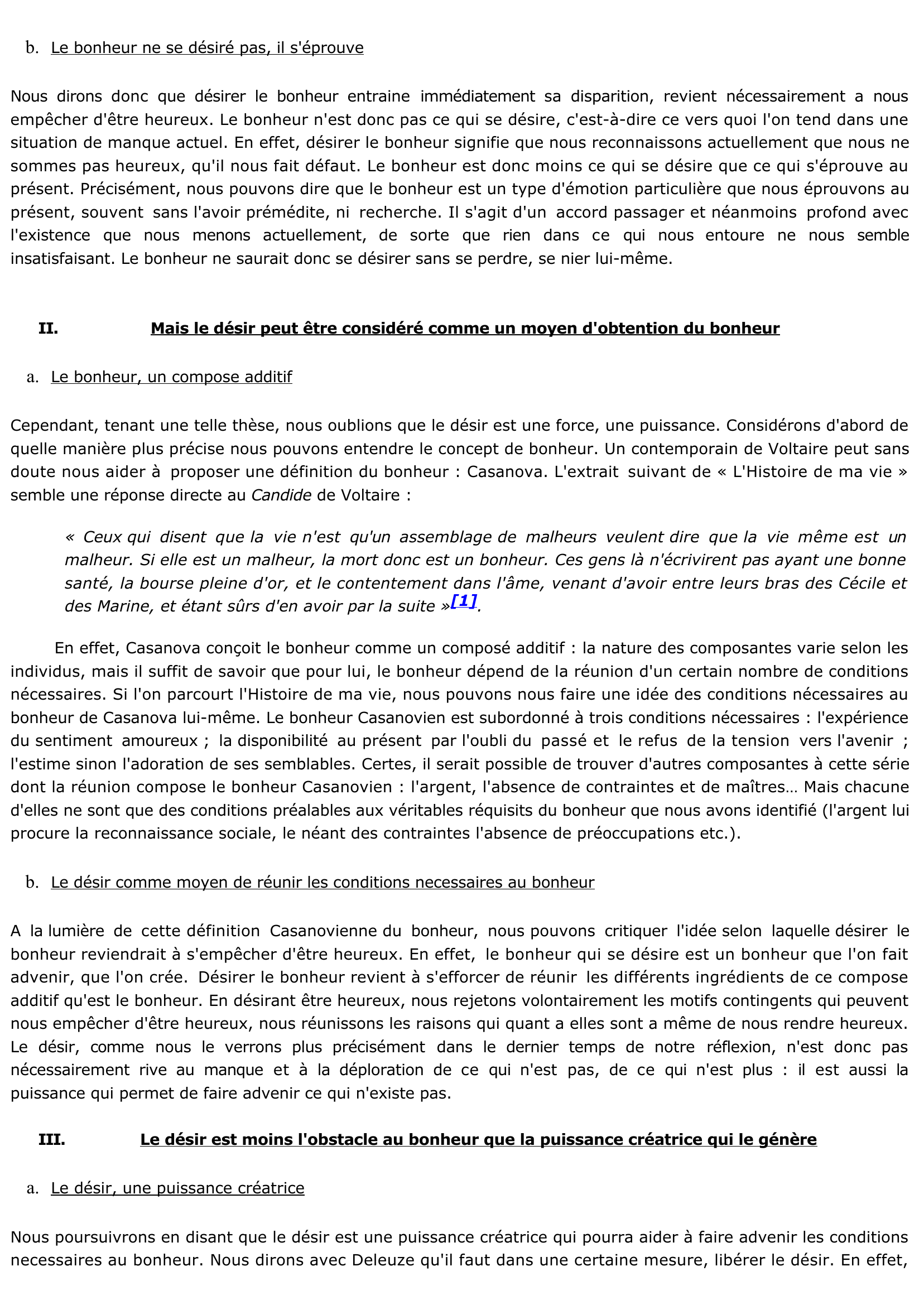 Prévisualisation du document Désirer le bonheur est-ce s'empêcher d'être heureux ?