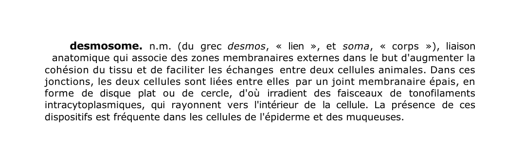 Prévisualisation du document desmosome.