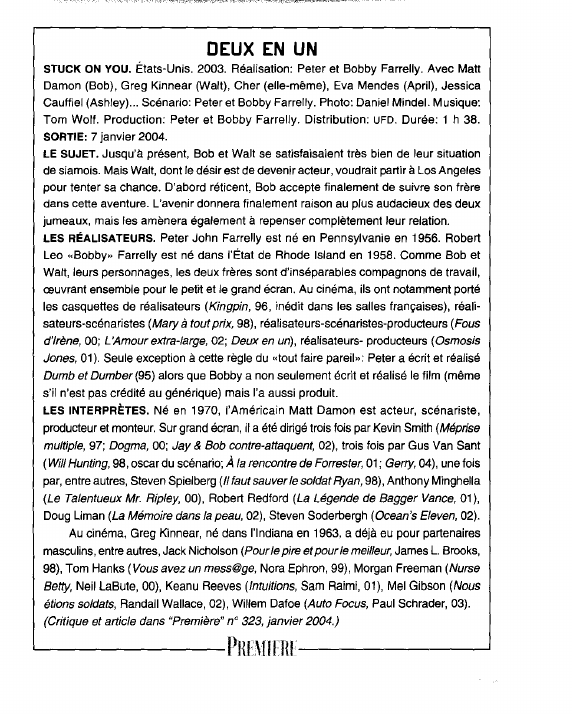 Prévisualisation du document DEUX EN UN