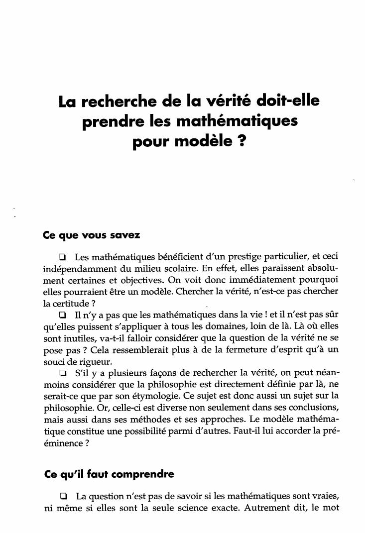 Prévisualisation du document Deux références utiles
Avant d'indiquer ces références, remarquons que le choix est large.
Quel penseur en effet ne s'est-il pas...