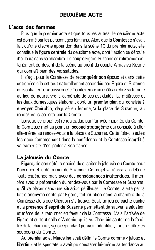 Prévisualisation du document DEUXIÈME ACTE  -  Le Mariage de Figaro de Beaumarchais