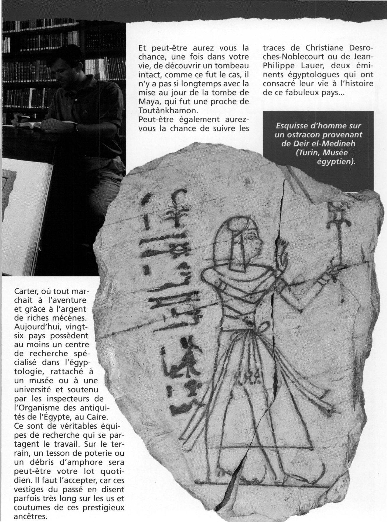 Prévisualisation du document Devenir égyptologue