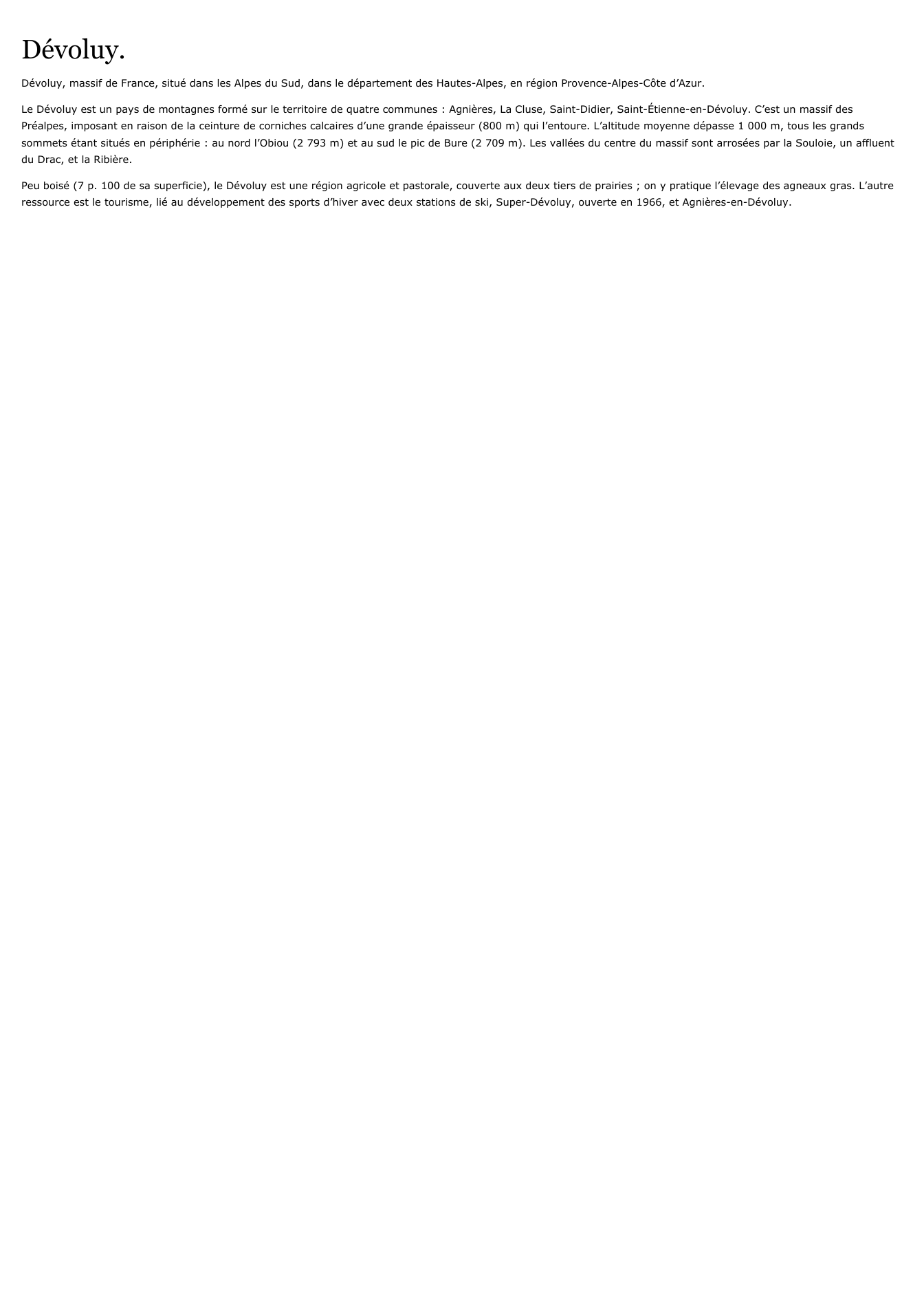 Prévisualisation du document Dévoluy.