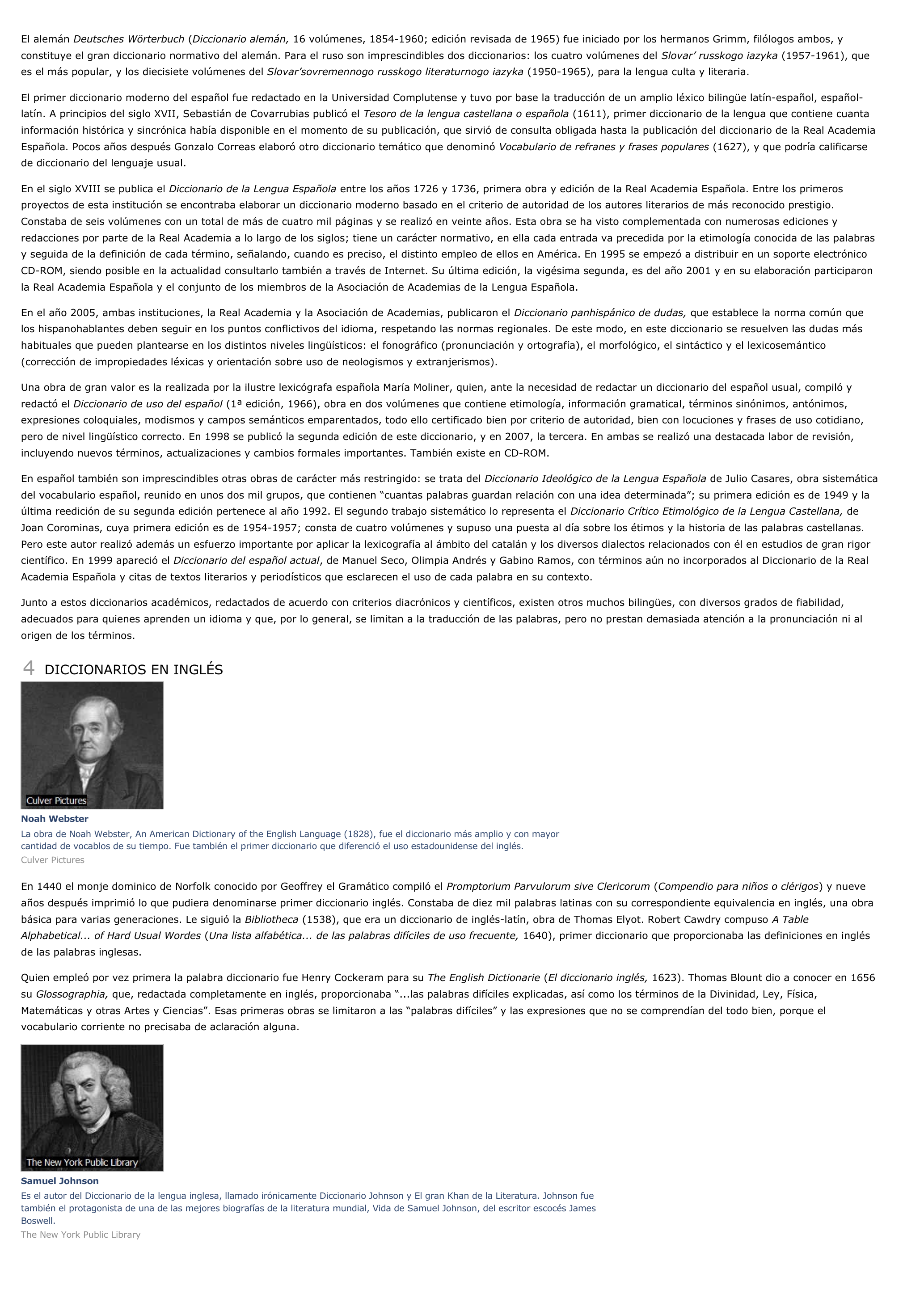 Prévisualisation du document Diccionario - lengua y litteratura.