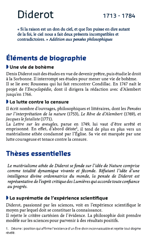Prévisualisation du document Diderot

1713 -1784

« Si la raison est un don du del, et que fün puisse en dire autant
de...