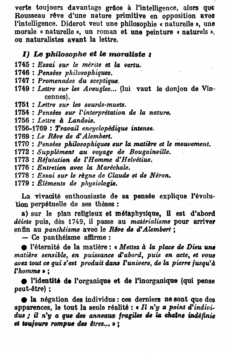 Prévisualisation du document DIDEROT: 1718-1784. Vie et oeuvre