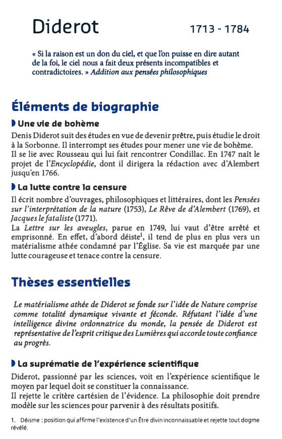 Prévisualisation du document Diderot: La relativité des valeurs morales