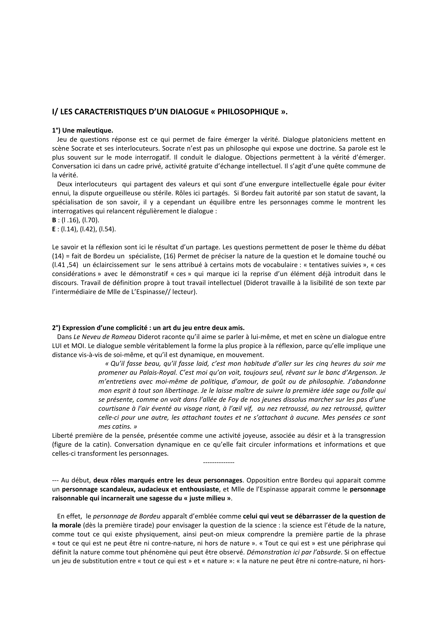 Prévisualisation du document DIDEROT: « L’invention du chèvre-pied », Le Rêve de d’Alembert (commentaire)