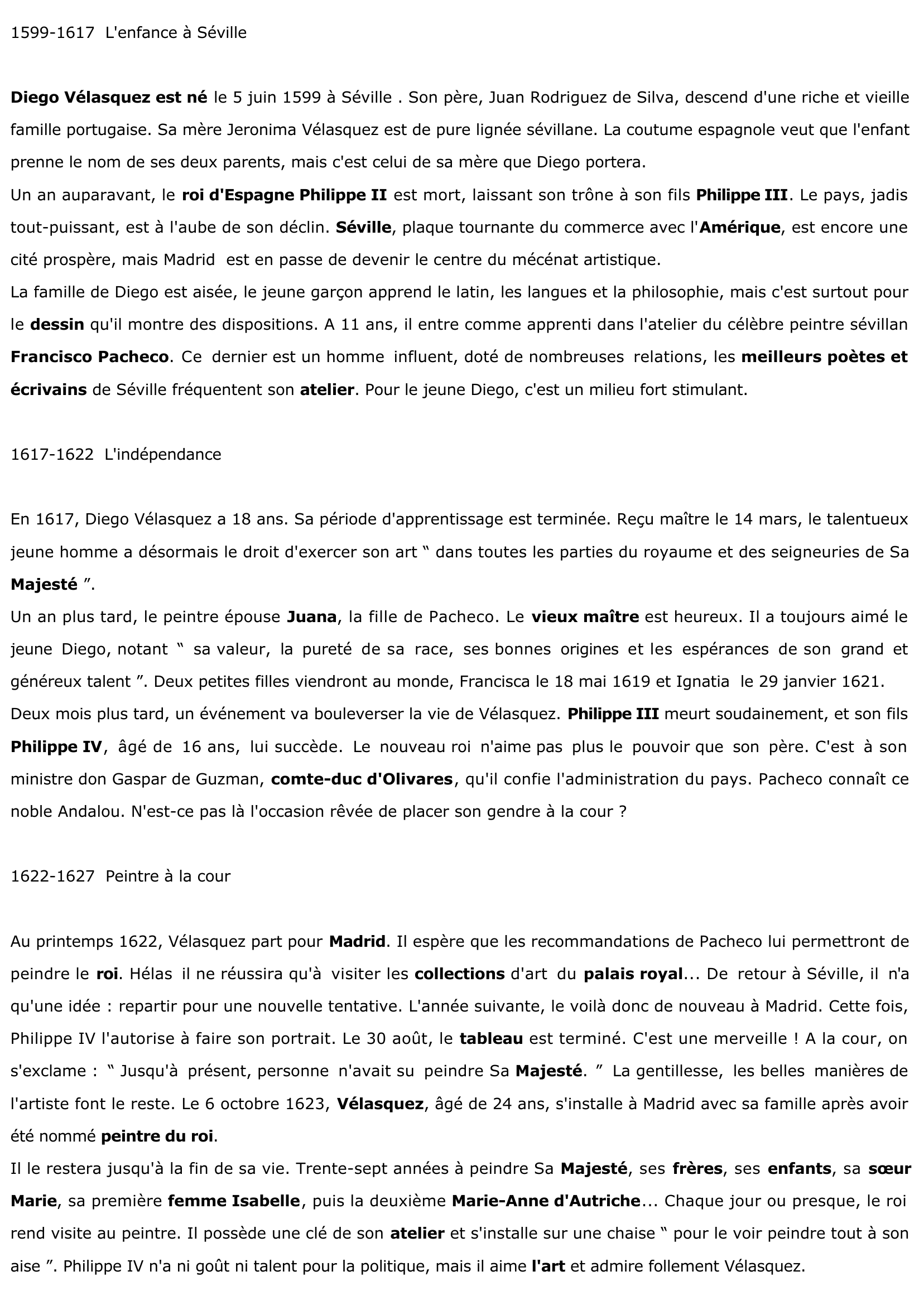 Prévisualisation du document Diego Vélasquez