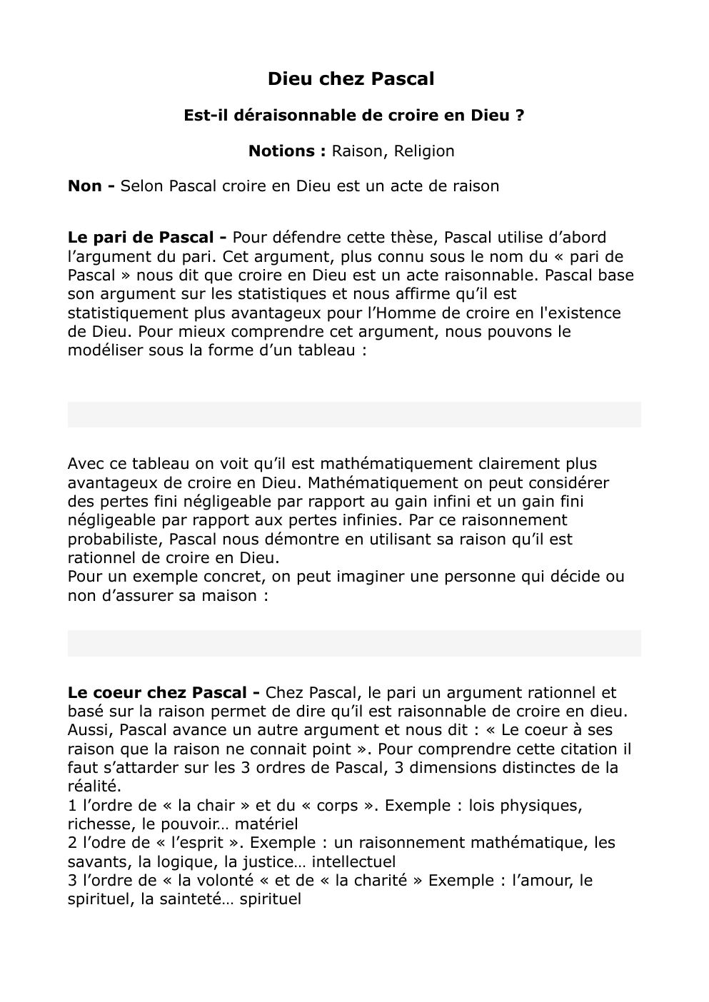 Prévisualisation du document Dieux chez Pascal