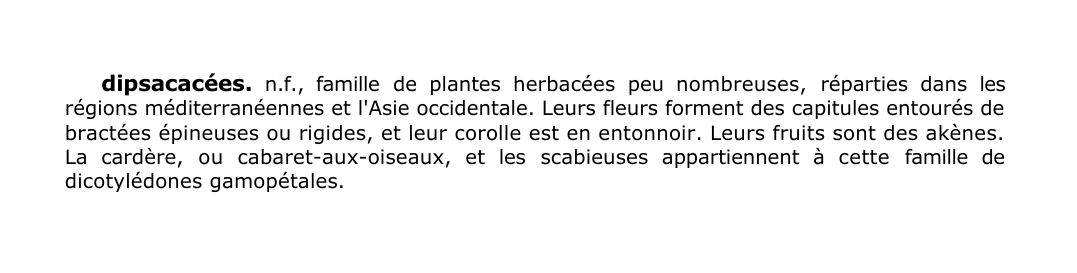 Prévisualisation du document dipsacacées.