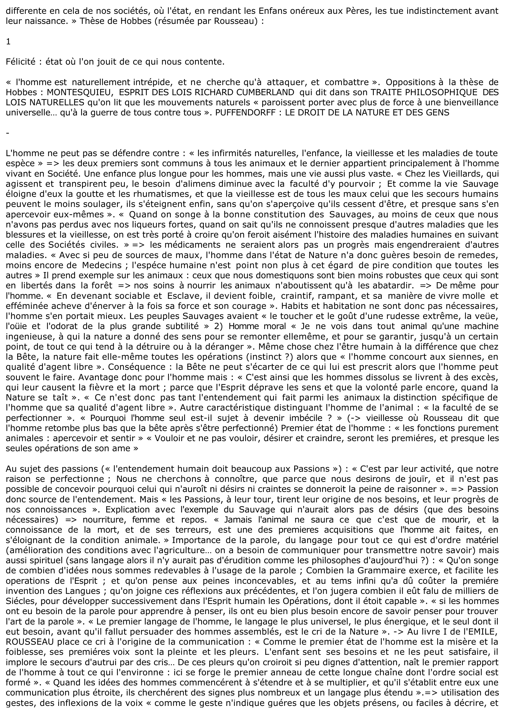 Prévisualisation du document Discours sur l'origine et les fondements de l'inégalité parmi les hommes (1755) - Rousseau