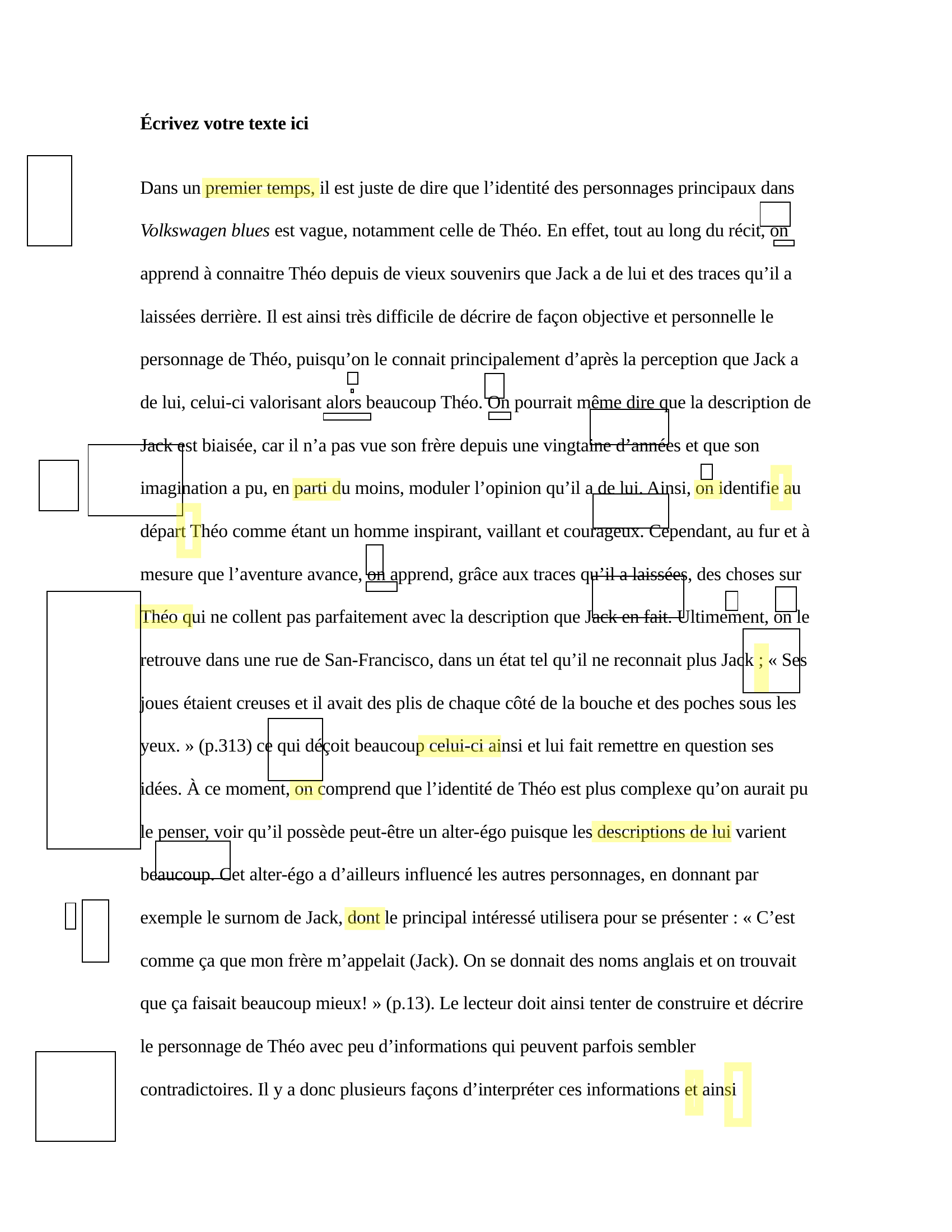 Prévisualisation du document DISSERTATION CRITIQUE PARTIELLE SUR VOLKSWAGEN BLUES  DE JACQUES POULIN