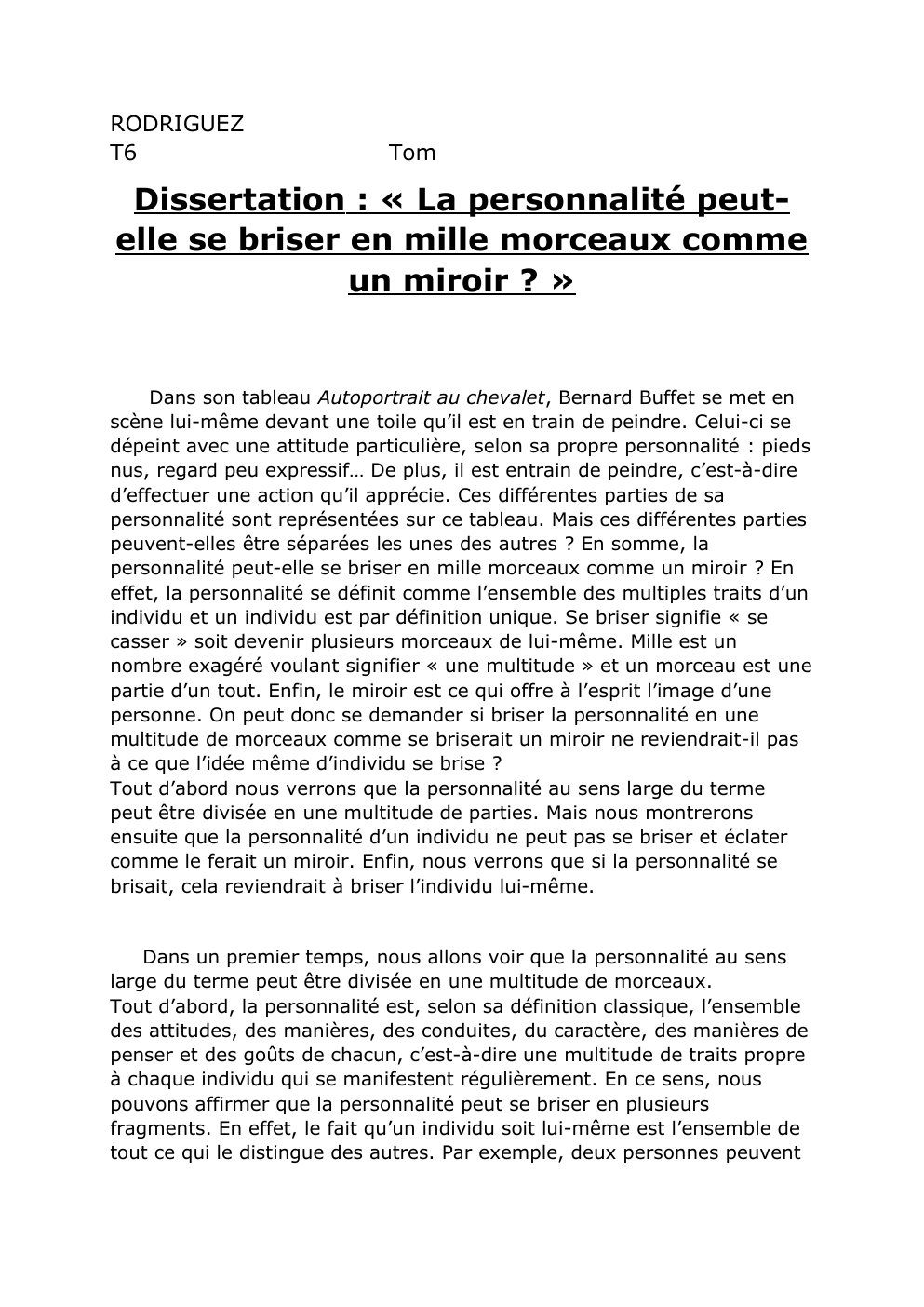 Prévisualisation du document Dissertation : Peut-on dire "à chacun sa vérité" ?