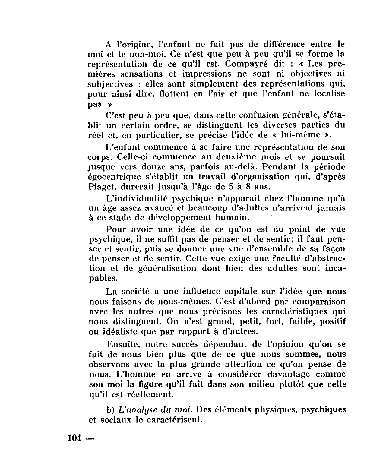 Prévisualisation du document Distinguez le moi du personnage et de la personne.