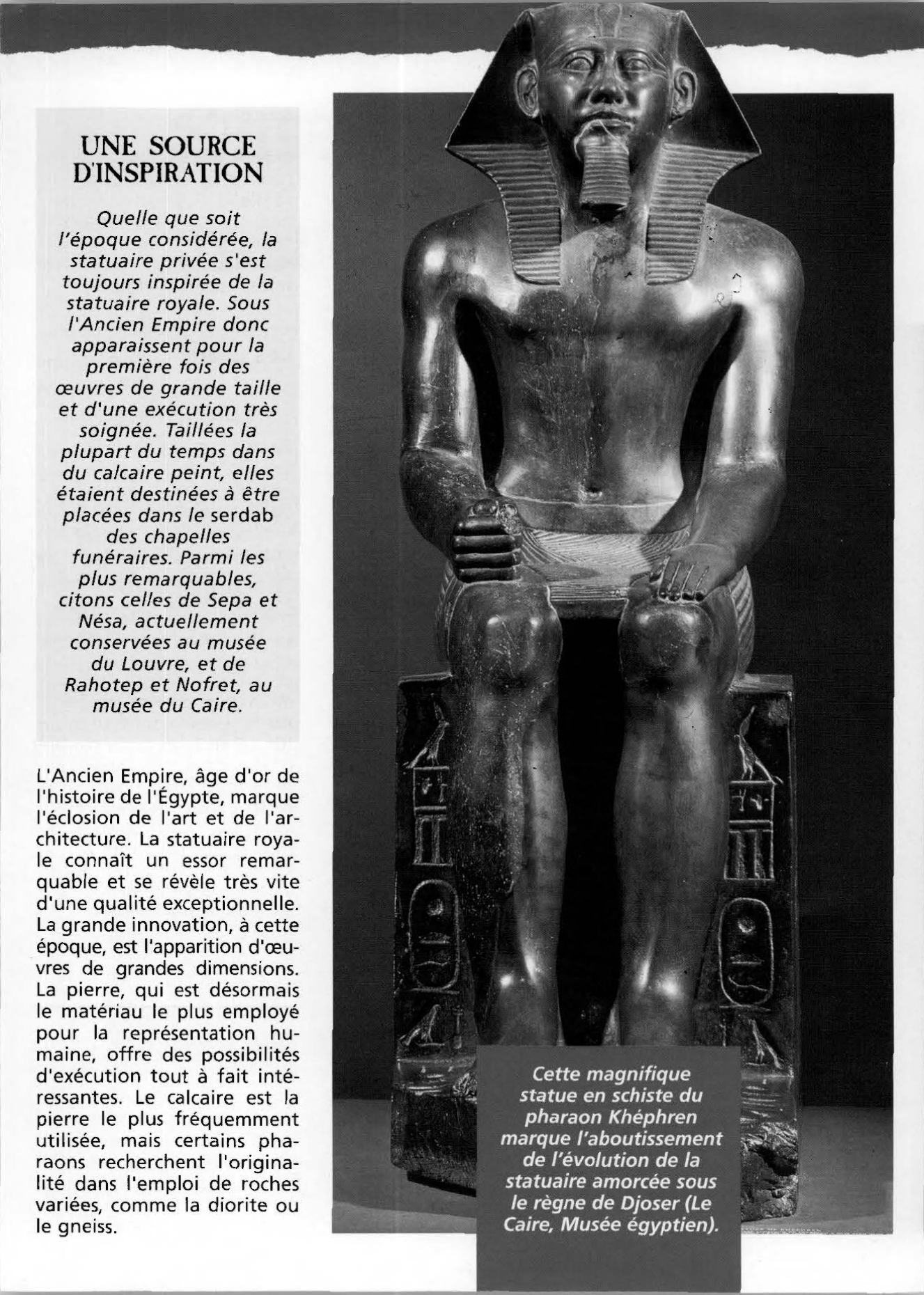 Prévisualisation du document Djoser et la naissance de la grande statuaire