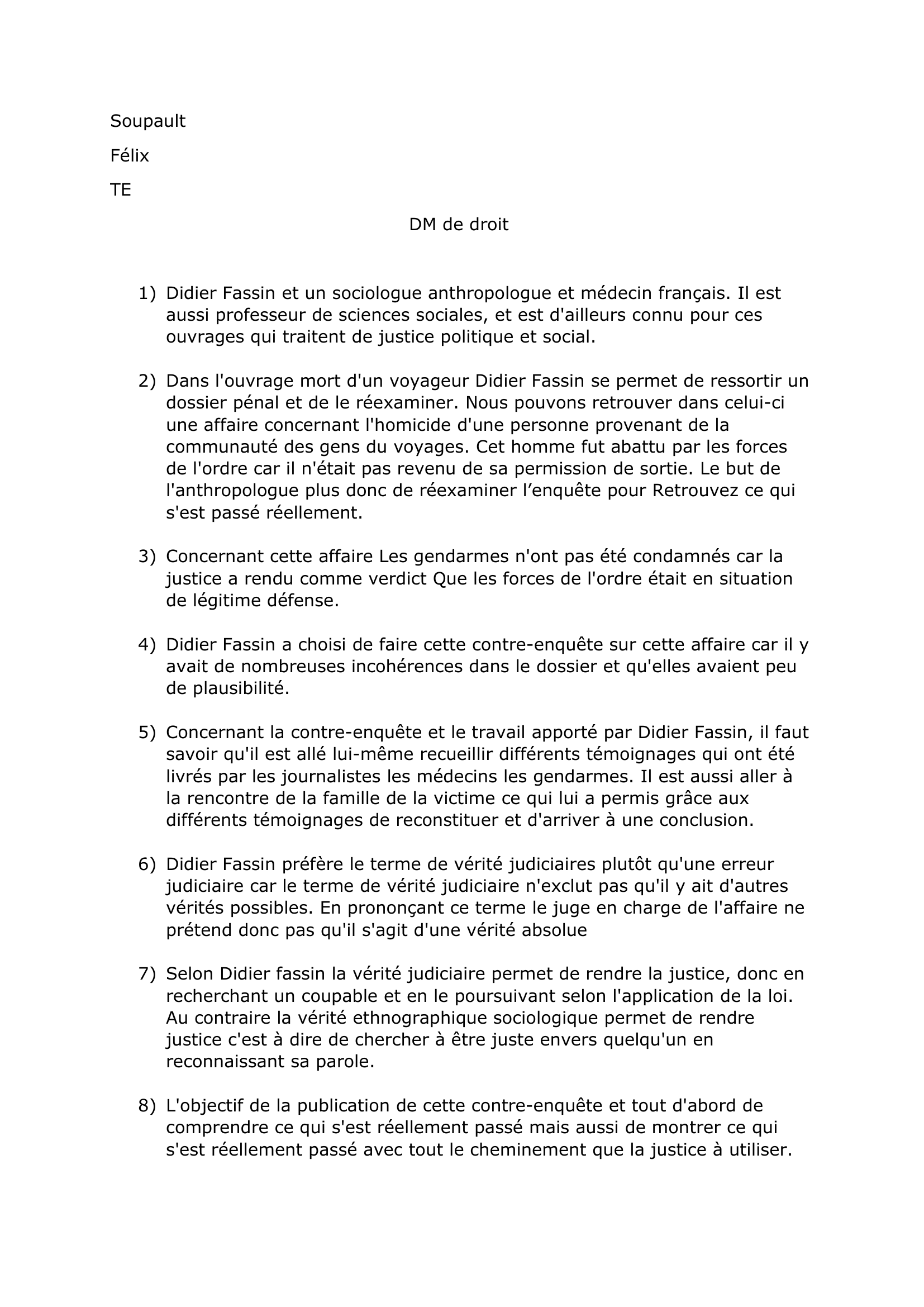 Prévisualisation du document DM SES: Didier Fassin