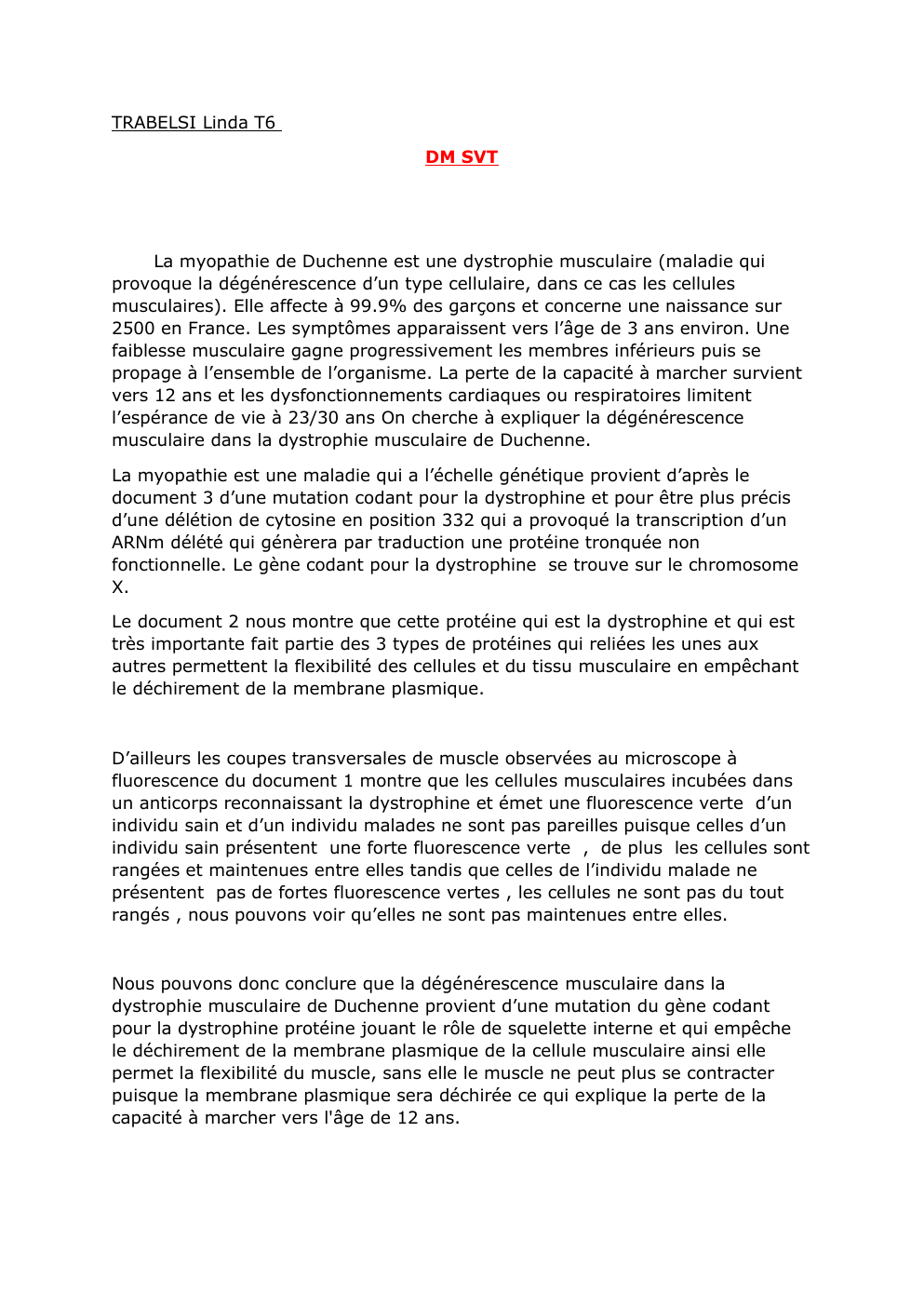 Prévisualisation du document DM SVT MYOPATHIE DE DUCHENNE