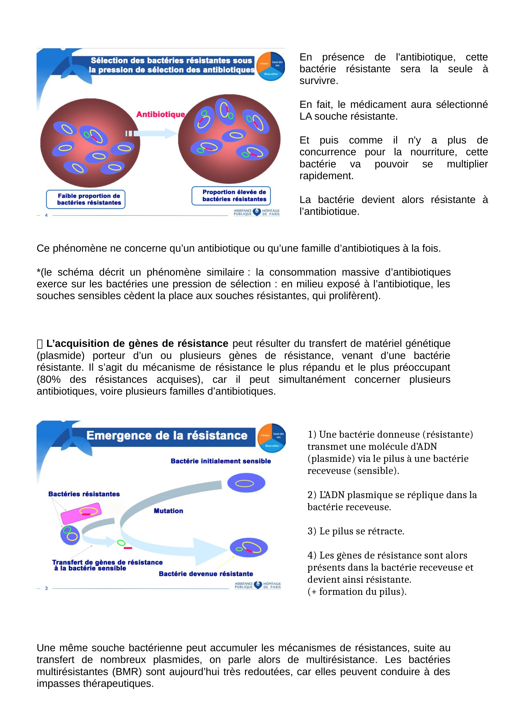 Prévisualisation du document DM SVT N°2 : Résistance des bactéries: On classe les antibiotiques par famille, en fonction de leur structure chimique et de leur mode d’action.