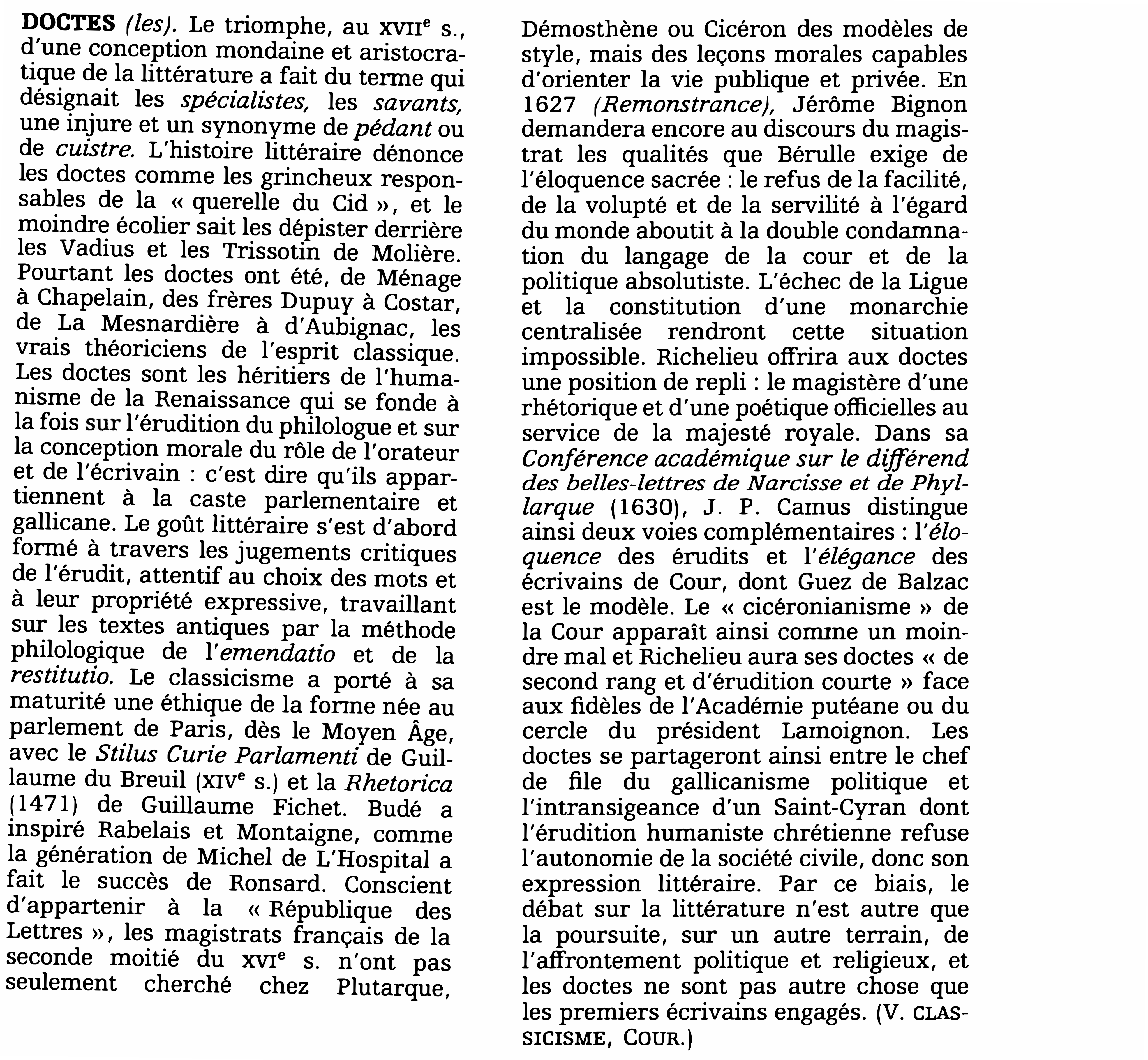 Prévisualisation du document DOCTES (les)