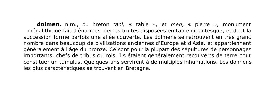 Prévisualisation du document dolmen.