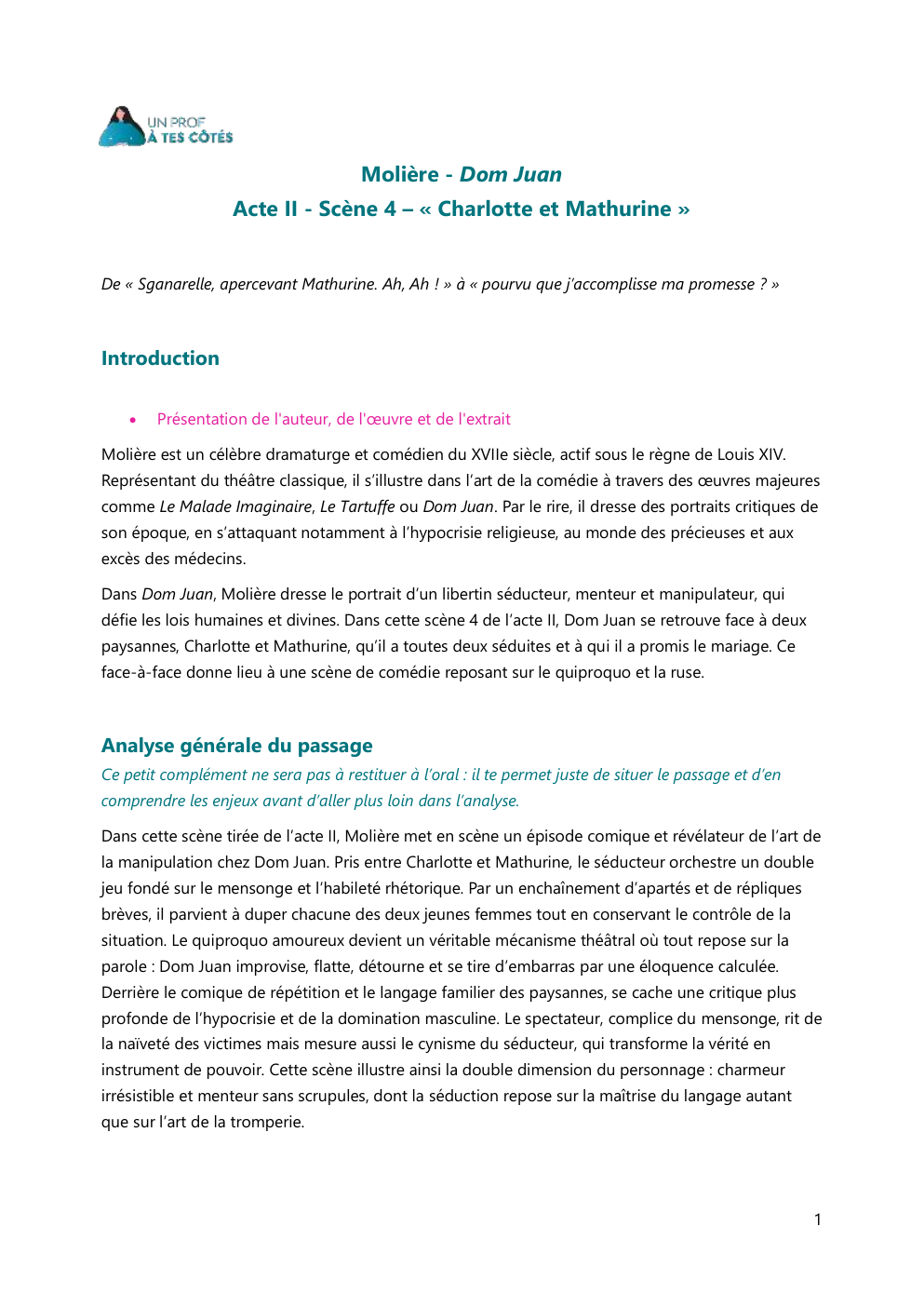 Prévisualisation du document Dom Juan