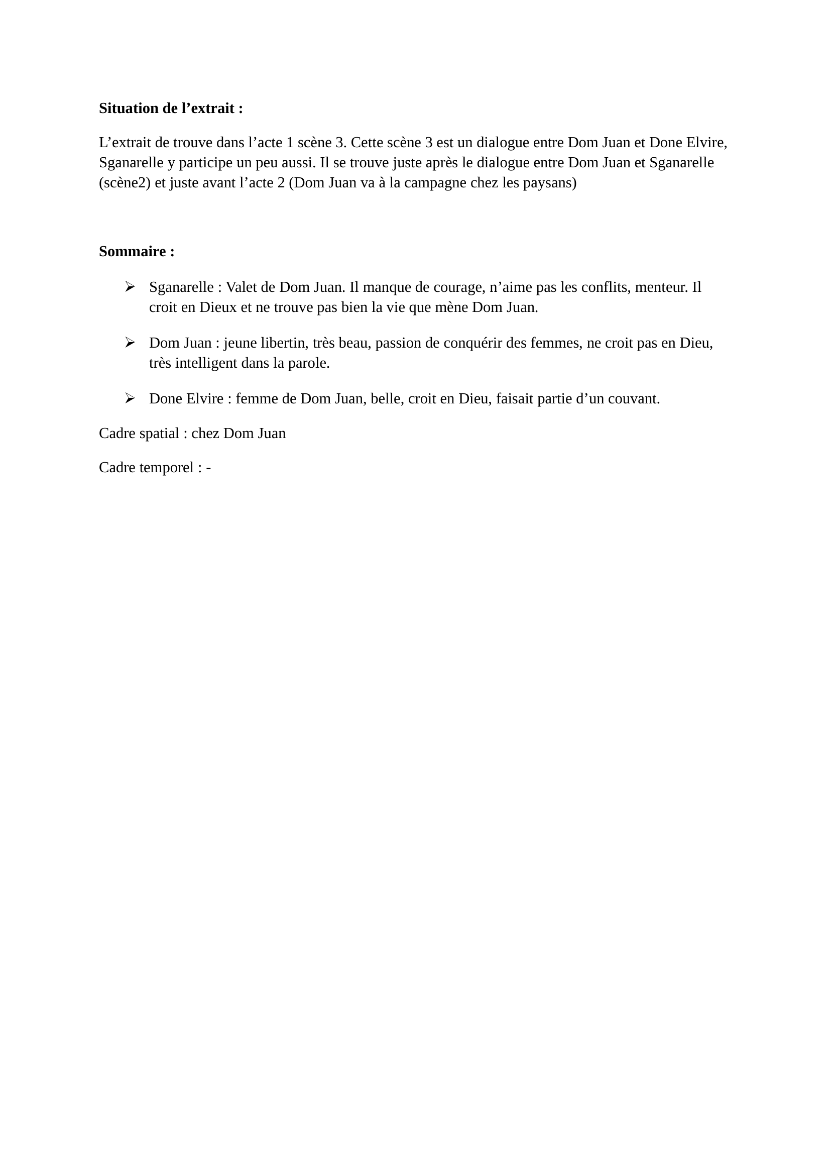 Prévisualisation du document Dom Juan (Acte 1, scène 3)