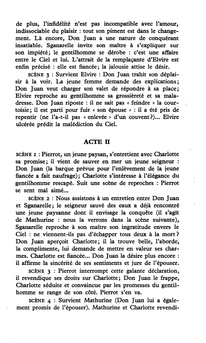 Prévisualisation du document DOM JUAN de MOLIERE (Résumé)