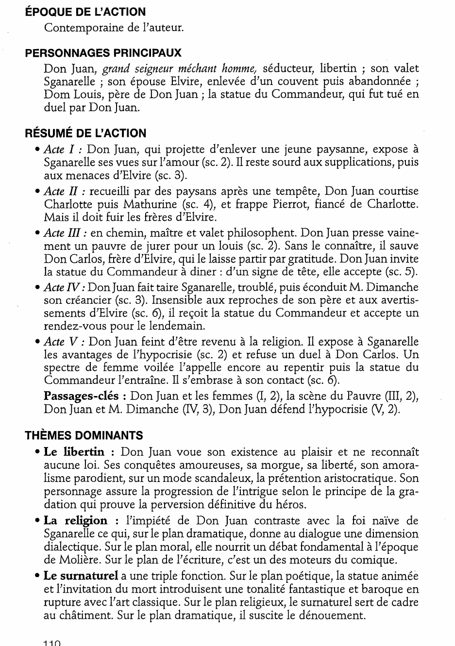 Prévisualisation du document Dom Juan ou le Festin de pierre de Molière (analyse détaillée)