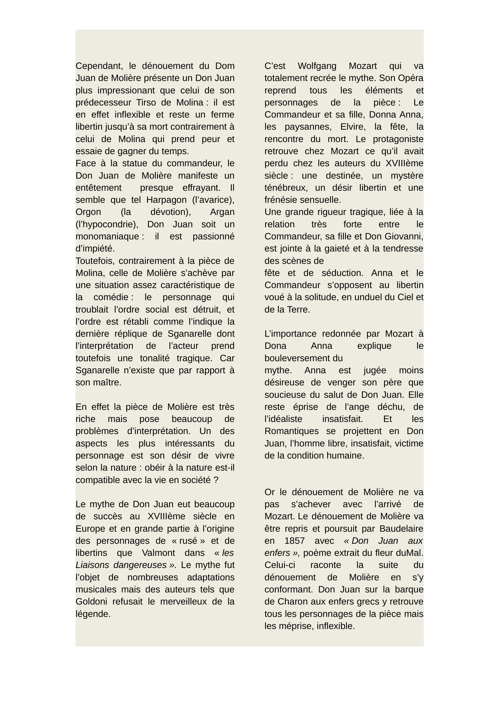 Prévisualisation du document Dom Juan - Sujet d'invention