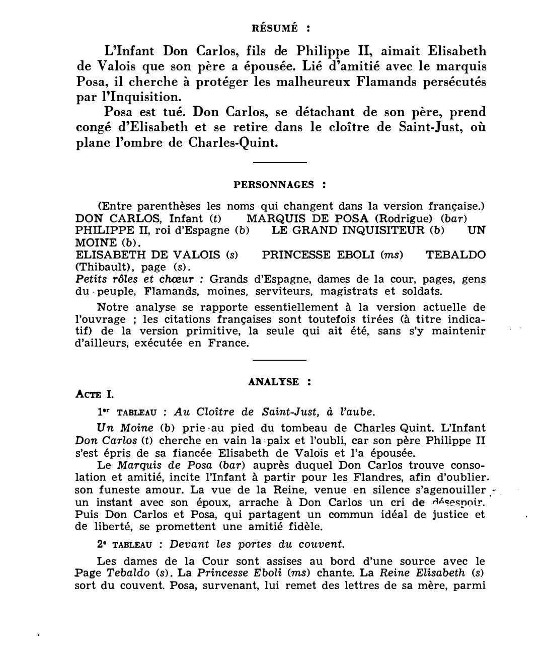 Prévisualisation du document DON CARLOS, de Verdi