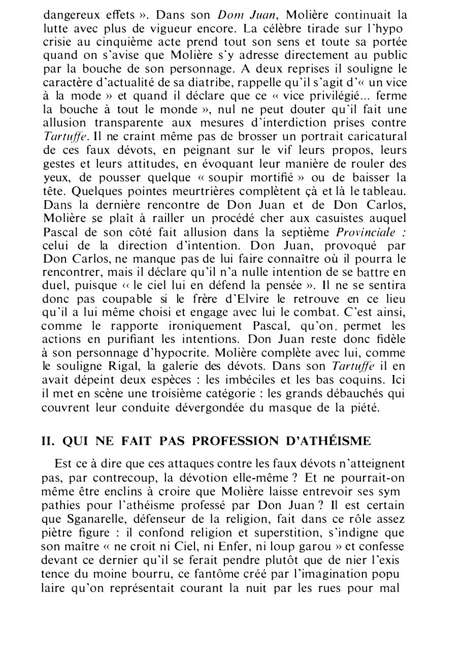 Prévisualisation du document Don Juan est-il athée ?