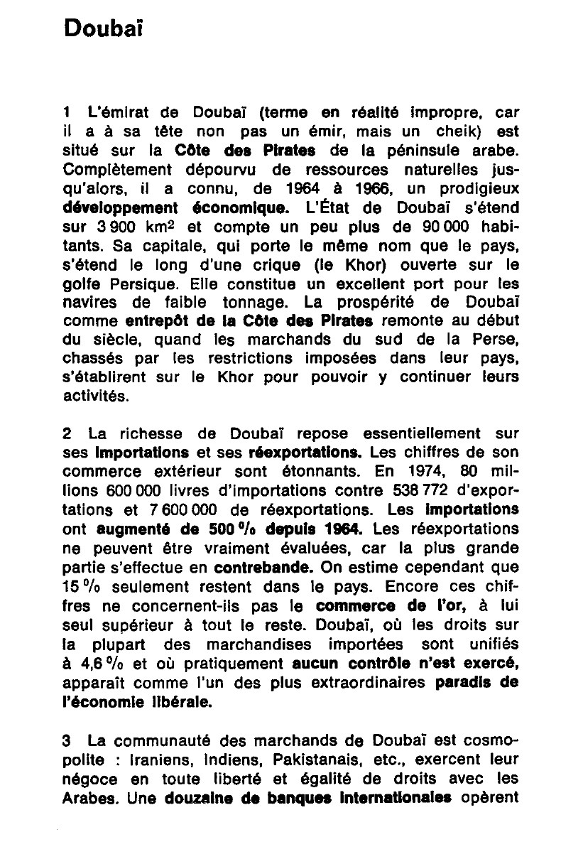 Prévisualisation du document Doubaï