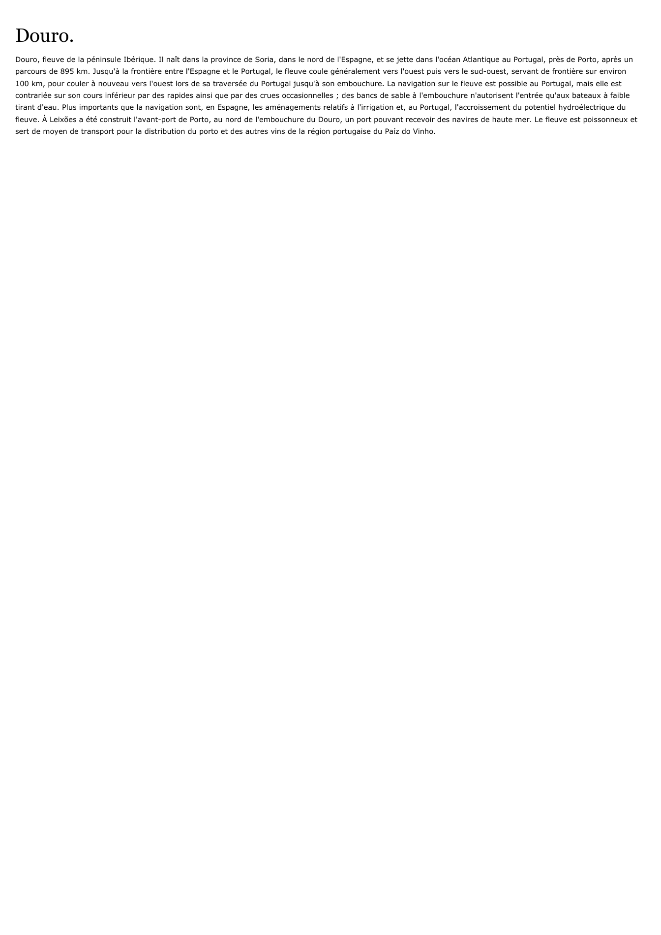 Prévisualisation du document Douro.