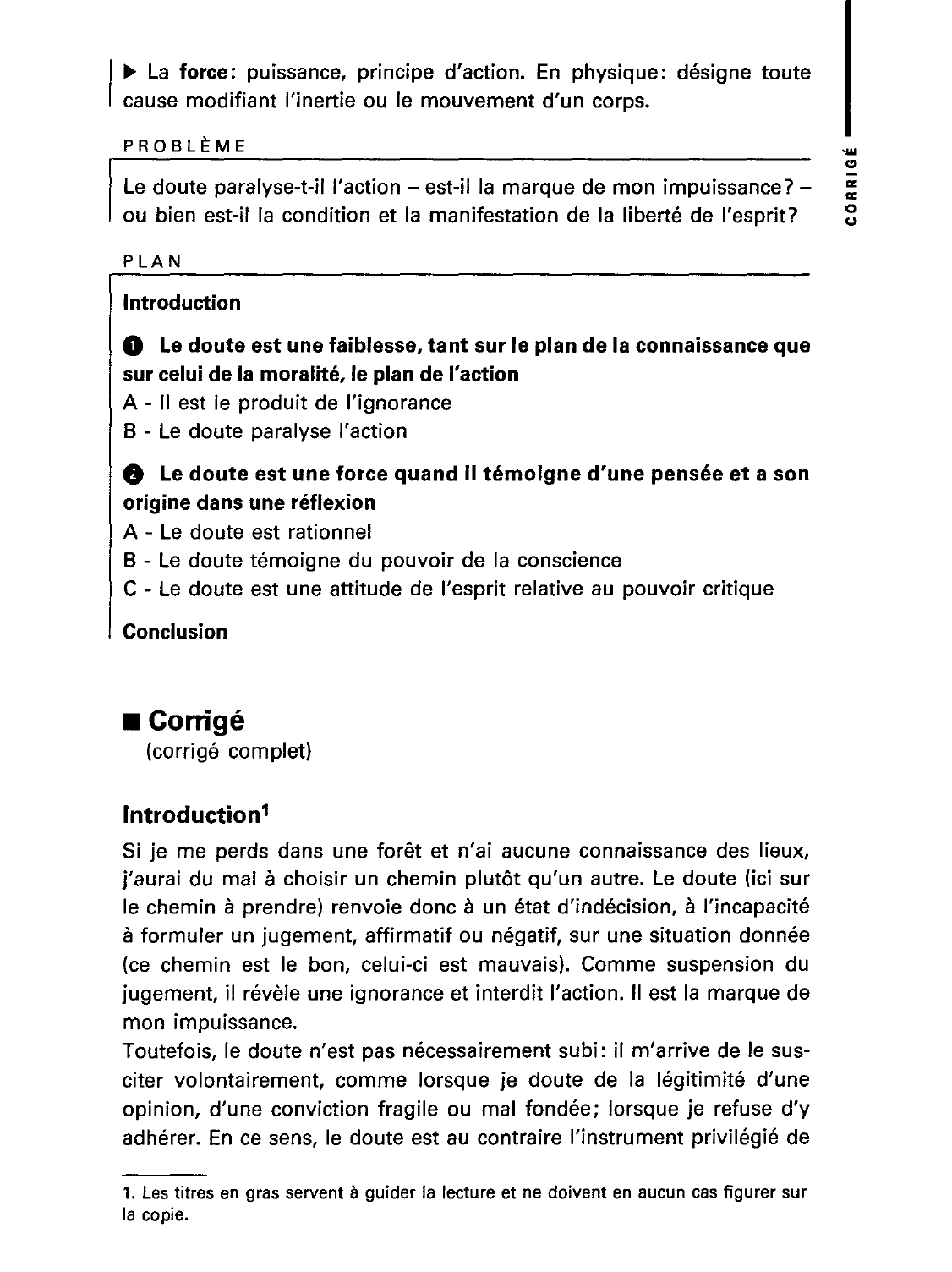 Prévisualisation du document Douter est-ce être fort ou faible ?