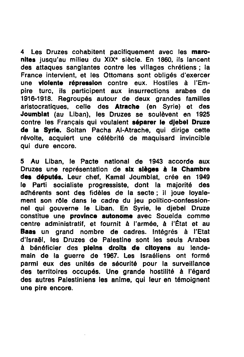 Prévisualisation du document Druzes