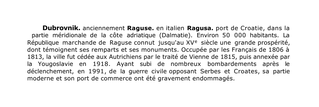 Prévisualisation du document Dubrovnik.