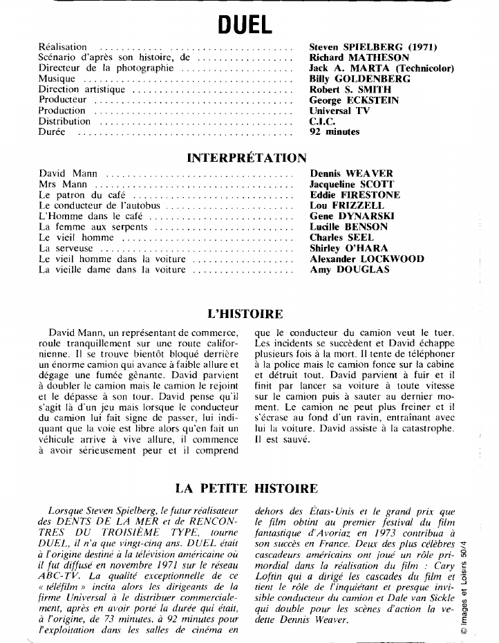 Prévisualisation du document DUEL