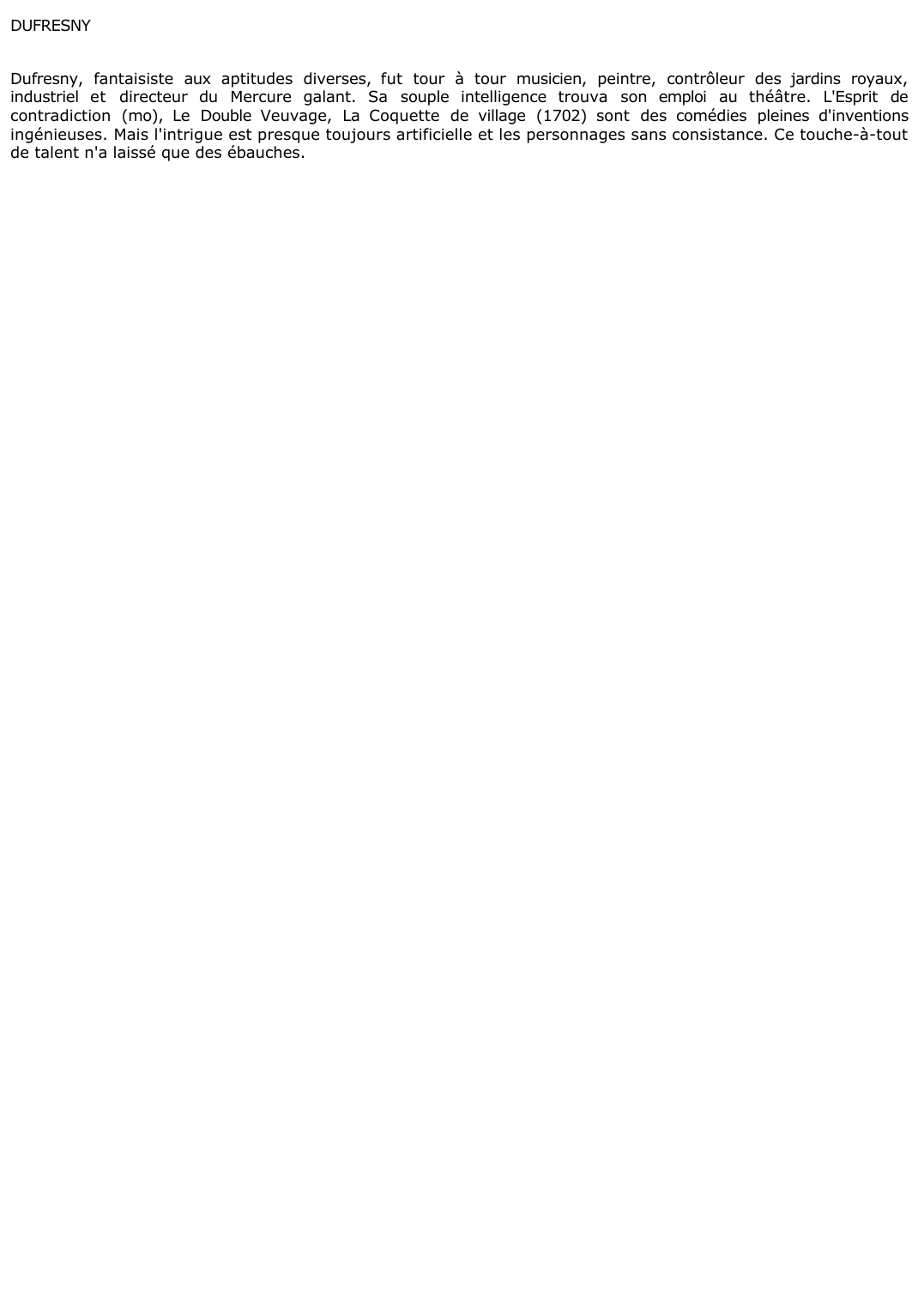 Prévisualisation du document DUFRESNY
