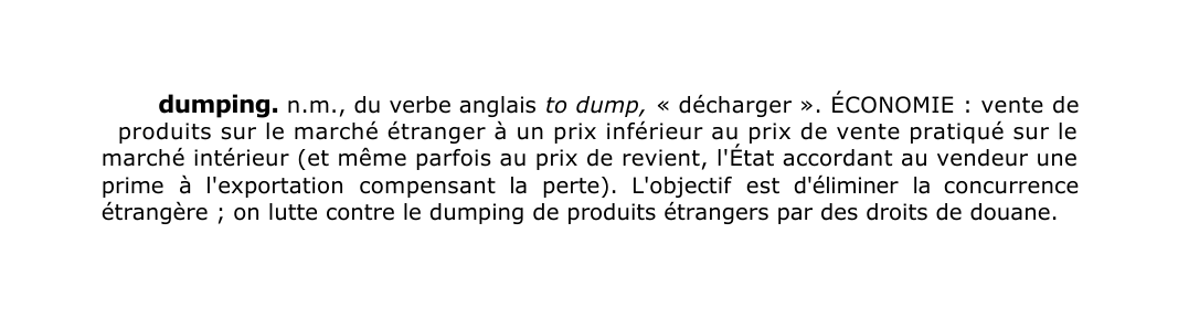 Prévisualisation du document dumping.