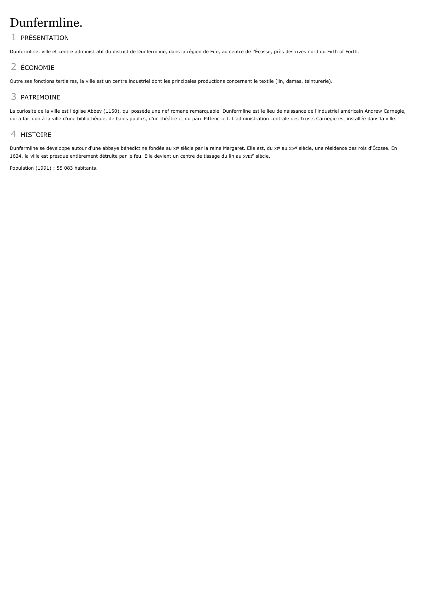 Prévisualisation du document Dunfermline.