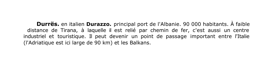 Prévisualisation du document Durrës.