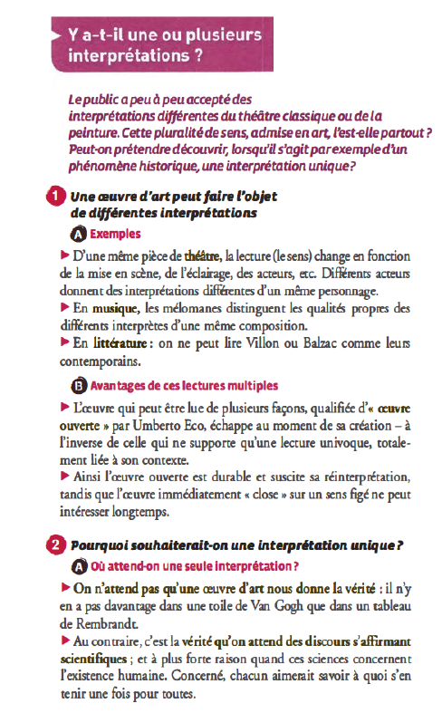 Prévisualisation du document e

Mais la vérité peut-elle être unique?
► ridée de la vérité unique ne correspond guère au travail scien­
tifique,...