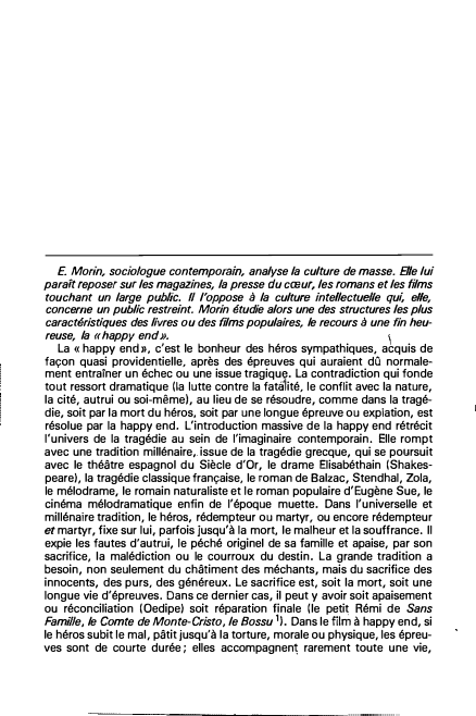 Prévisualisation du document E. Morin, L'Esprit du Temps.