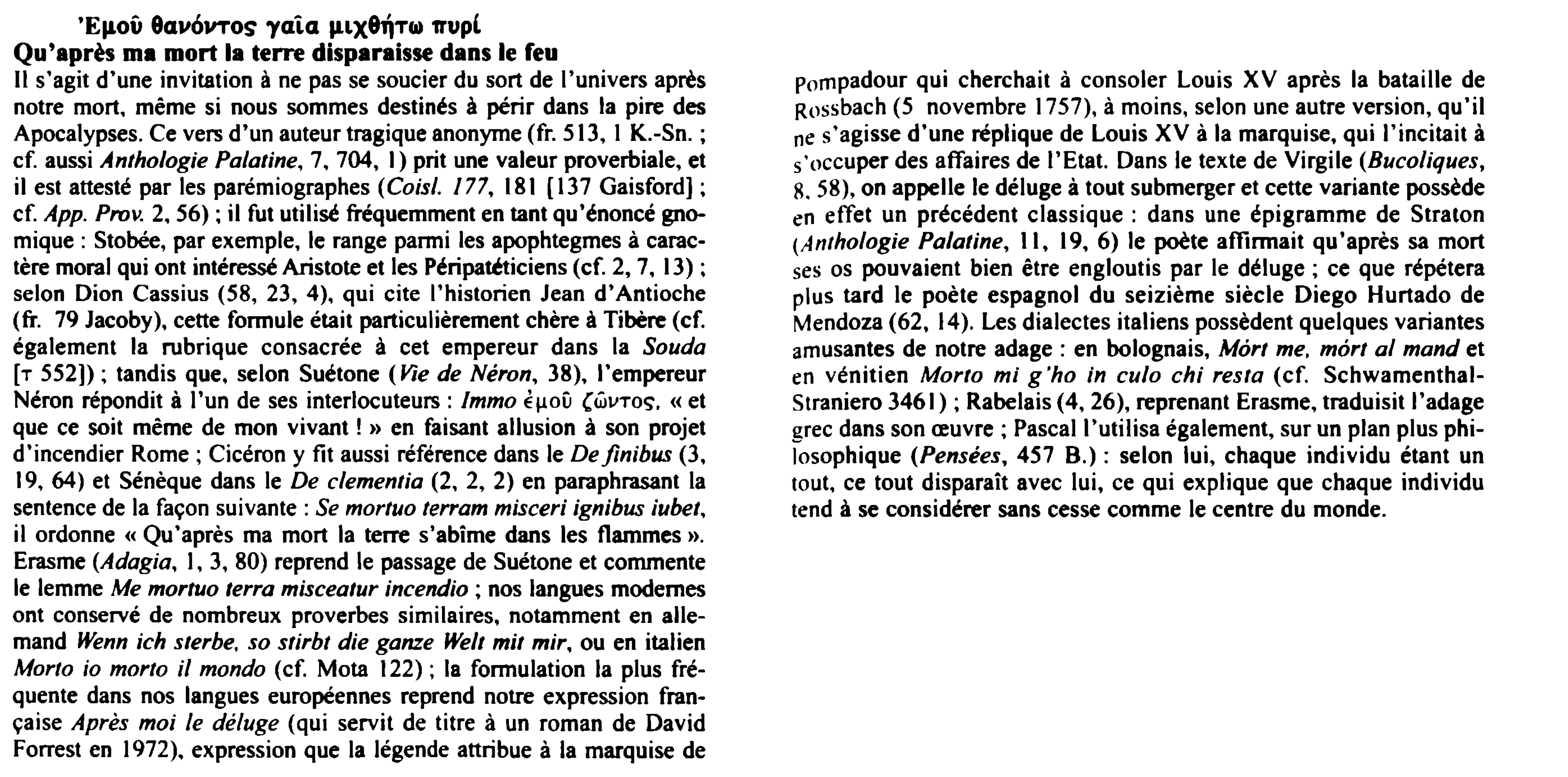 Prévisualisation du document 'E11oû 8av6VTOS yaia P.LX8rtT(I) vup(

Qu'après ma mort la tette disparaisse dans le feu
Il s'agit d'une invitation à ne...