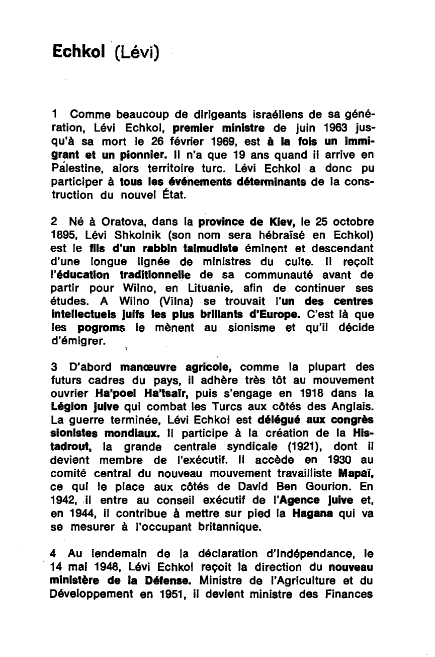 Prévisualisation du document Echkol (Lévi)