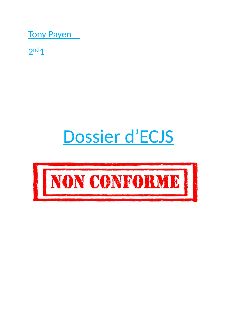 Prévisualisation du document ecjs: L es non-conformes