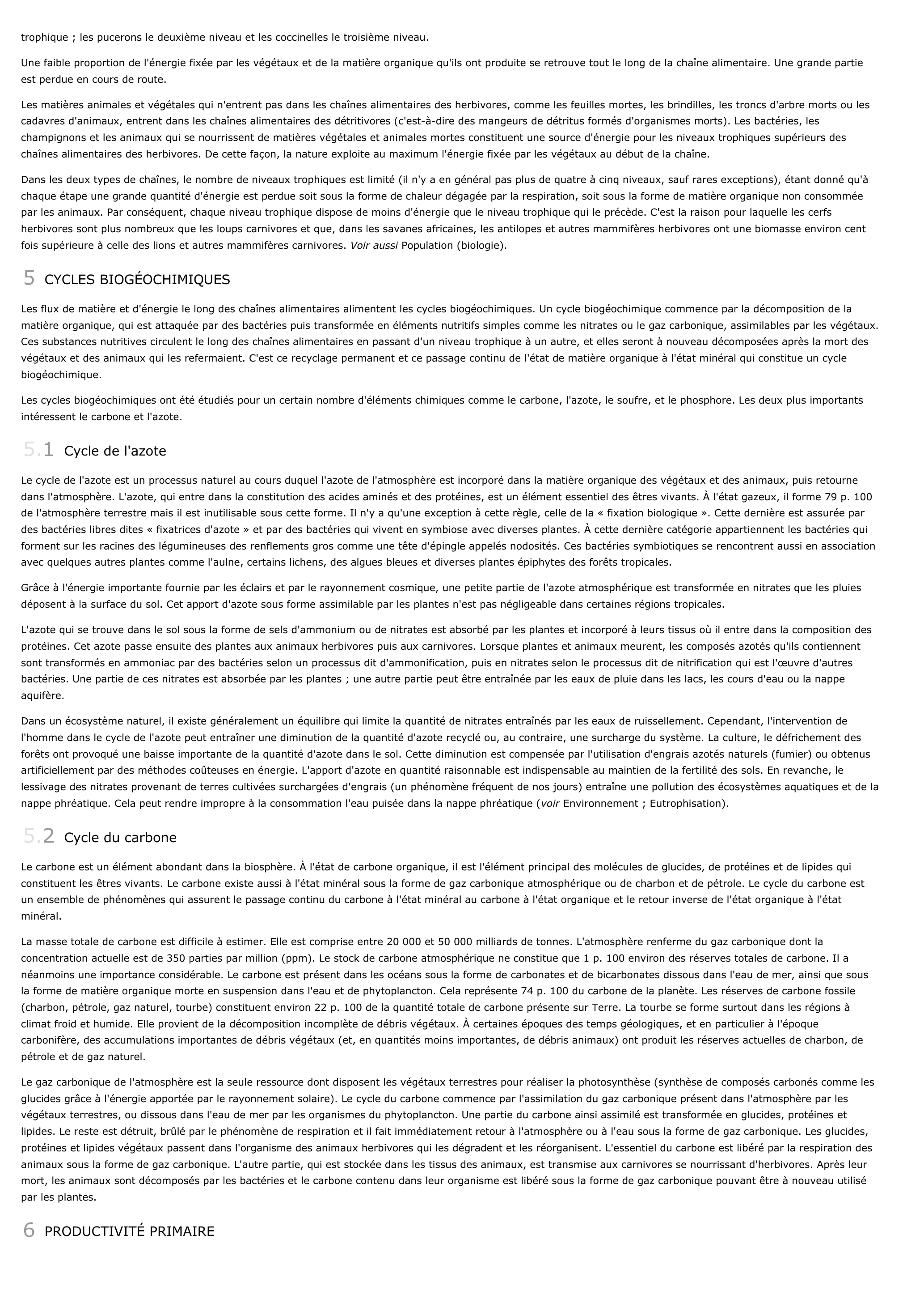 Prévisualisation du document écosystème (faune & Flore).