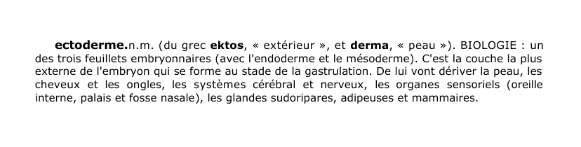 Prévisualisation du document ectoderme.