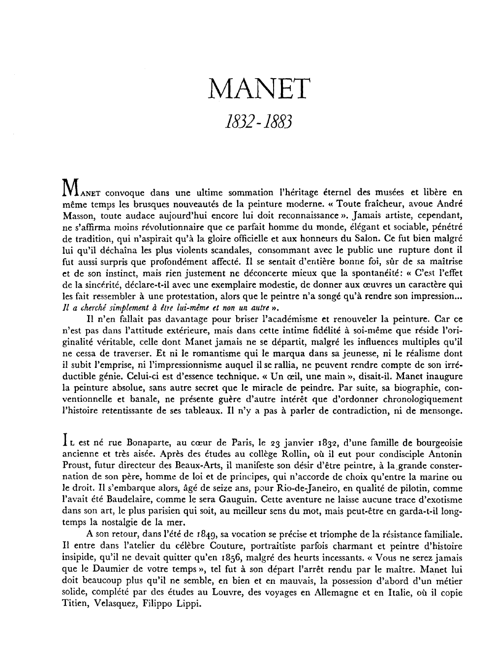 Prévisualisation du document Édouard Manet
